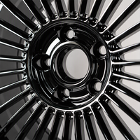Jantes en alliage d'aluminium forgé sur mesure BZ Wholesale, couleur personnalisée, pour voitures particulières, 15, 16, 17 pouces, pour Toyota, Honda, Hyundai, Kia, Ford