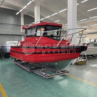 Bateau de pêche en aluminium offshore Easycraft à cabine centrale et à passage latéral de 6,85 m (22,5 pi)