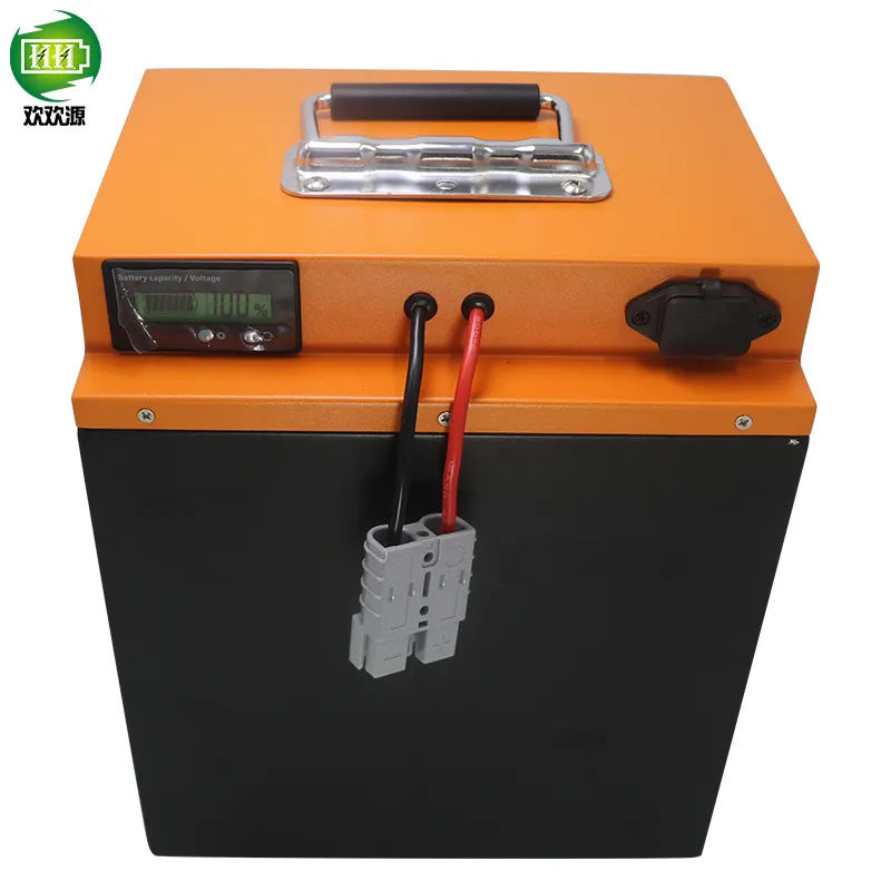 Lithium Lifepo4 12v 24v 36v 48v 52v 72v 40Ah 50ah untuk baterai kendaraan listrik dan pemindah rumput kendaraan listrik