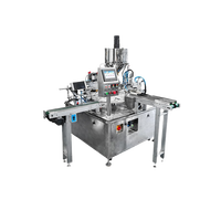 Remplissage et scellage de paquets de liquides Machine de remplissage et de scellage automatique de tasses à pouding en poudre Machine de remplissage et de scellage de tasses