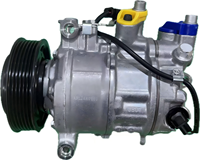 Compresseur de climatisation automobile neuf 12V de marque ZH pour 316 avec garantie de 12 mois, référence OE APLBM63, poulie 6PK 110MM