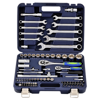 ELEHAND Jeu d'outils à douilles pleine taille 1/2" 1/4" 3/8", outils manuels essentiels pour la réparation automobile, OEM ODM possible, de 46 à 216 pièces