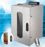 Workpro — déshydrateur d'aliments et de fruits en acier inoxydable 304, machine à saucisses, 20 plateaux, 220/110v