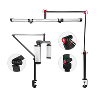 Lampe LED portable Yidoblo pour ongles, lampe de table à ongles en forme de demi-lune 20W pour extensions de cils, beauté des sourcils, tatouage
