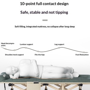 Premium Klappbares Gästebett mit Nietverstärkung Geräuschreduzierendes Design 250kg Tragkraft für Zuhause und Büro - Product Image 2