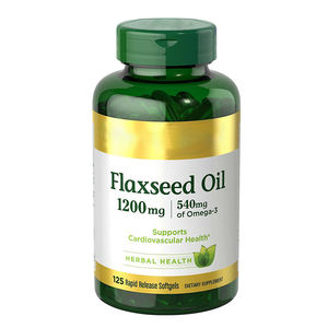 Crescimento Do Cabelo Adulto & Suporte Do Sistema Imunológico Suplemento Óleo De Linhaça Cápsulas em Softgel & Pílula Dosagem para Adolescentes - Product Image 1
