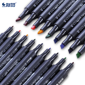128 farben <span class=keywords><strong>marker</strong></span> sets hohe qualität neueste art <span class=keywords><strong>marker</strong></span> stifte dual pinsel lager stifte für Studenten und Kinder zeichnung - Product Image 4