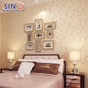 Marbre moderne hôtel étanche commerce meilleure qualité fabricant chinois brique mousse papier peint 3D décoration de la maison