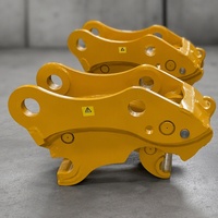 Attache rapide hydraulique puissante pour excavatrice, robuste, pour un remplacement rapide des outils, attache rapide renforcée haute pression