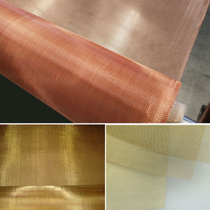 제조 50/100/200 메쉬 구리 음극 99.99 순수/적색/청동/황동 구리 와이어 메쉬 - Product Image 2