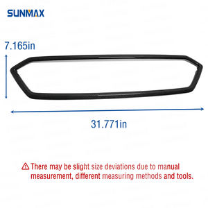 Accesorios de Fibra de Carbono Seca para Parrilla Delantera de Coche, Marco de Parrilla de Carreras, Moldura Exterior para Subaru WRX STI VA 2018 <span class=keywords><strong>2019</strong></span> 2020 2021 - Product Image 5