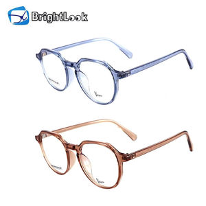 新しいモダンカスタムラウンドクラシックコンピュータプレミアムメーカー高級読書メガネ男性用 - Product Image 1