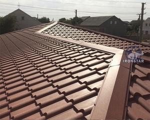 High Quality CE Certified Ridge Capping <strong>Roll</strong> <strong>Forming</strong> <strong>Machine</strong> <strong>for</strong> Home Use and Manufacturing Plant Tile <strong>Forming</strong> Industry - Product Image 5