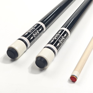 Taco de Billar de Madera de Arce de Alta Calidad y Durabilidad, de <span class=keywords><strong>2</strong></span> Piezas con Unión Central, 57 Pulgadas, Punta de 13 mm, para Bola 9 - Product Image 2
