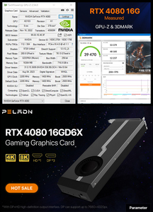 การ์ดจอ GPU Ai 100% ใหม่ล่าสุด, การ์ดจอ RTX4090D 24GB 4080 16GB กราฟิก16Pin DDR6X RTX 4080 - Product Image 5