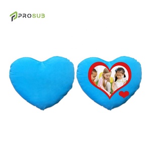 Prosub Federe per Cuscini a Forma di Cuore in <span class=keywords><strong>Velluto</strong></span> Pesca per Sublimazione, Copricuscini Vuoti per Sublimazione, Federe a Forma di Cuore - Product Image 3