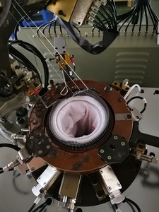 Petite machine à tricoter circulaire pour chaussettes de 4 pouces 168N Nouvelle condition avec support de formation technique vidéo - Product Image 2