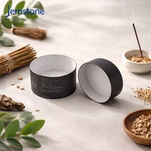 Factory Sale Recyclable Cheesecake Tube Paper Cylinder Packaging <b>Box</b> <b>Rolled</b> Edge Rigid Kraft Cardboard Reed Diffuser Paper Tubes - Product Image 2