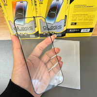 Offre Spéciale : Protection d'écran pour iPhone 17, Verre Trempé Oleophobe et Imperméable, Sans Colle, Bords Nettoyables, 10 Pièces/Boîte