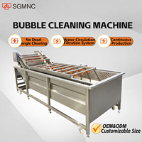 Industriële automatische wasmachine voor peper/sla/kool/spinazie