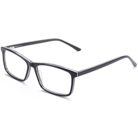 Monture de lunettes rectangulaire classique Elan Optical RD26119, très vendue, monture intégrale unisexe en acétate, lunettes optiques écologiques