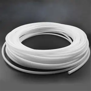 Ptfe-schlauchrohr 100% natives ultradünnes te-flon-rohr Ptfe-futter extrudiertes kunststoff-F4-teflon-rohr