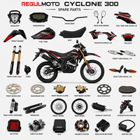 Pièces électriques, phare, compteur de vitesse, CDI, stator, régulateur, interrupteur, relais compatibles avec Regulmoto
