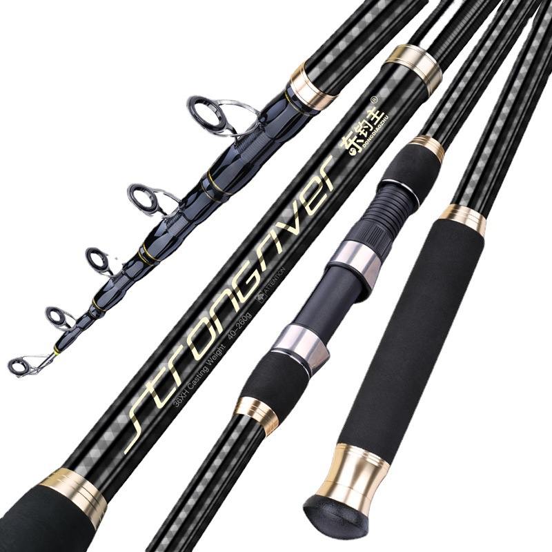 Fishing Rod Telescopic 2.1m 2.4m 2.7m 3m 3.3m 3.6m 3.9m 4.2m 4.5m 5.4m Eva  Handle Carbon Fibre Fishing Rod Spinning Reel Combo| Alibaba.com