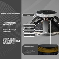 Sistema de Audio Profesional de Largo Alcance con Dos Altavoces de 18 Pulgadas PH-2218; Conjunto de Altavoces de Alta Potencia para Exteriores, Bodas y Bares, 36Hz-20kHz