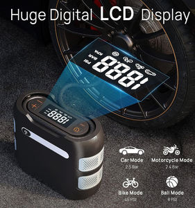 Compressor de Ar Portátil de Alta Potência 180W 150psi com Cabo EPDM e Monitor de Pressão para Pneus de SUV e RV - Product Image 5