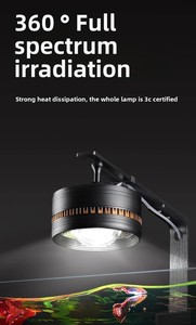 Lampe <span class=keywords><strong>LED</strong></span> WRGB à Spectre Complet Moderne pour <span class=keywords><strong>Aquarium</strong></span>, Économie d'Énergie, CRI Élevé 90Ra, 10000K, Étanche, pour Croissance des Plantes <span class=keywords><strong>Nano</strong></span>, Vente en Gros - Product Image 2
