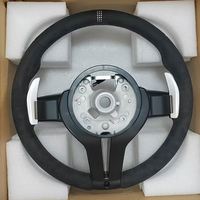 Volant en suède et fibre de carbone en stock pour BMW X3 X5 M3 M5 F22 F30 F32 F35 F36 F20 F35 M6 F10 F25 F11 F12 F15 F16 E90
