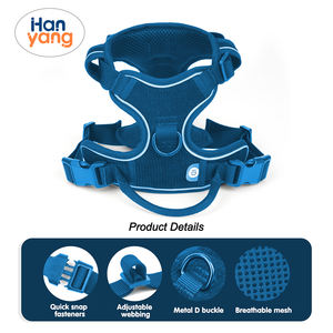 طقم طوق وحزام حيوانات أليفة Corduroy بدون سحب للكلاب قابل للتعديل مع كيس للبراز على شكل علامة تجارية فاخرة مع نمط شعار مخصص حسب الطلب - Product Image 5