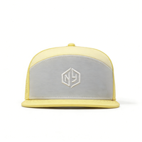 Gorra Deportiva Snapback de Alta Calidad al por Mayor, 100% Poliéster, Impermeable, con Orificios Cortados con Láser Personalizados, Logotipo Bordado