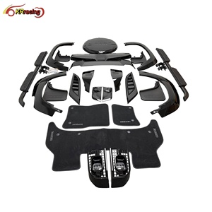 Kit de Carrocería Estilo Urbano en Negro Brillante para <span class=keywords><strong>Land</strong></span> <span class=keywords><strong>Rover</strong></span> <span class=keywords><strong>Defender</strong></span> 90 110 con Cubierta de Neumático de Repuesto, Luz Antiniebla, Alta Calidad, 2020+ - Product Image 1