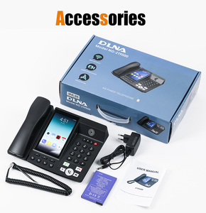 Teléfono Inteligente DLNA ZT9500 LTE 4G, Teléfono <span class=keywords><strong>Fijo</strong></span> Inalámbrico, Android 12, Deca Core, Red 4G SIM, Videoteléfono, WIFI Universal, Video Móvil - Product Image 6