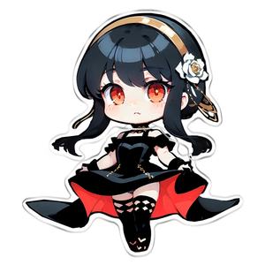 تمثال أكريليك متحرك الرأس مخصص بشعار أنمي |   لعبة رأس متحركة ترويجية، تمثال شخصي برأس متأرجح - Product Image 1