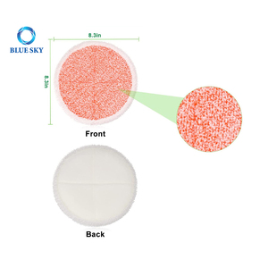 Tampons de vadrouille ronds pour sol dur compatibles avec les pièces d'aspirateur Spinwave 2039A à alimentation 2124 - Product Image 3