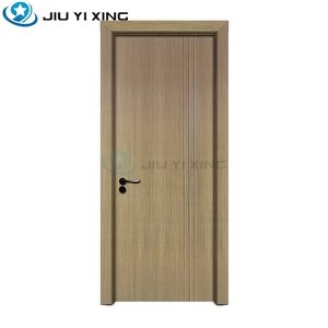 Jiuyixing Waterproof Soundproof Wood Grain Surface Decoration WPC <strong>Hollow</strong> <strong>Core</strong> <strong>Door</strong> for Wholesalers - Product Image 1