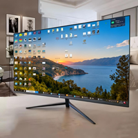 Vente en gros OEM & ODM Moniteur de jeu LED plate incurvée 24/27/32 pouces IPS 165/180/240Hz sans bordure Bessel VA RGB rétro-éclairage usine