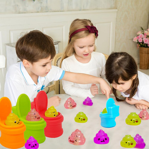 Hot Selling Mini Anti-Stress Poop Toilet Prank Novelty Creative Stress Relief <b>Squeeze</b> Toys for Kids Boys and Girls - Product Image 5