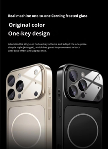 Nuova Custodia Protettiva in Vetro per <span class=keywords><strong>Fotocamera</strong></span> <span class=keywords><strong>con</strong></span> Ricarica Wireless Magnetica per <span class=keywords><strong>iPhone</strong></span> 17 Air <span class=keywords><strong>Pro</strong></span> <span class=keywords><strong>Max</strong></span> 16 Plus 15 14 13 <span class=keywords><strong>12</strong></span> 11 - Product Image 6