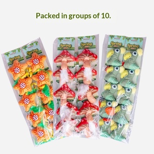 Ensemble de jouets pour chat en peluche amusants à la catnip, baguette à plumes pour le nettoyage des dents, soulagement de l'ennui en intérieur, non toxique, respectueux de l'environnement, toute l'année - Product Image 4