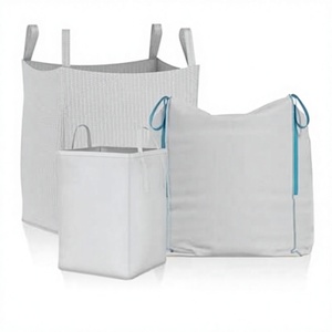 Sac Jumbo Industriel pour le Stockage et l'Expédition en Vrac |   Sac en vrac FIBC fiable avec charge de travail sécurisée pour le sable, les céréales, le ciment - Product Image 1