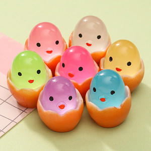 ของตกแต่งเรซิ่นรูปสัตว์การ์ตูน 3 มิติ สเตอริโอ เรืองแสง เป็นมิตรกับสิ่งแวดล้อม วาดด้วยมือ ของขวัญชิ้นเล็กๆ สำหรับเด็ก งานประดิษฐ์เครื่องประดับเรซิ่น คริสต์มาส - Product Image 2