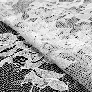 Tissu en dentelle brodée de roses de haute qualité GCW-H2025-32 pour la décoration de robes de mariée - Product Image 6
