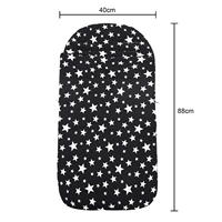 Sac de couchage universel pour bébé, coupe-vent, doublure polaire épaisse, protège des chocs, adapté aux enfants en bas âge, collection hiver