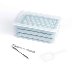 Bandeja <span class=keywords><strong>de</strong></span> hielo redonda <span class=keywords><strong>de</strong></span> 33 Uds., molde <span class=keywords><strong>de</strong></span> plástico para <span class=keywords><strong>hockey</strong></span> sobre hielo con tapa y contenedor, juego <span class=keywords><strong>de</strong></span> bandeja <span class=keywords><strong>de</strong></span> cubitos <span class=keywords><strong>de</strong></span> hielo con <span class=keywords><strong>pala</strong></span> y pinzas - Product Image 1