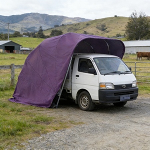 <span class=keywords><strong>Toldo</strong></span> Portátil Seguro para Automóviles, Toldos para Autos con <span class=keywords><strong>Toldo</strong></span> Retráctil para Estacionamiento al Aire Libre - Product Image 2