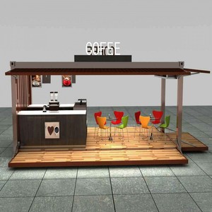 Quiosco de Comida Portátil Personalizado de 20 pies, Restaurante Móvil Prefabricado, Cafetería en Venta - Product Image 1